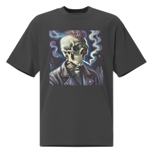 Load image into Gallery viewer, Alternative Skull of a skeleton smoking a lit cigerette