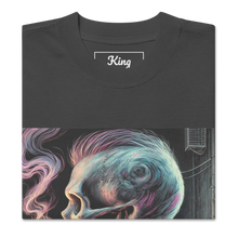 Load image into Gallery viewer, Alternative Skull of a skeleton smoking a lit cigerette v2